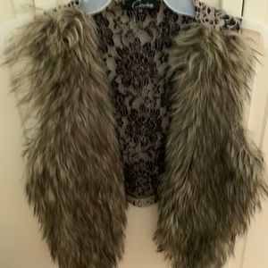 Furry vest